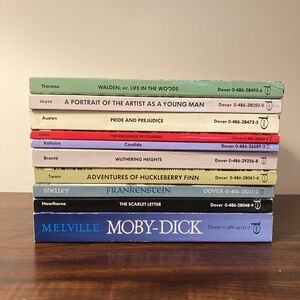 Dover Thrift Editions Classic Novels Lot
